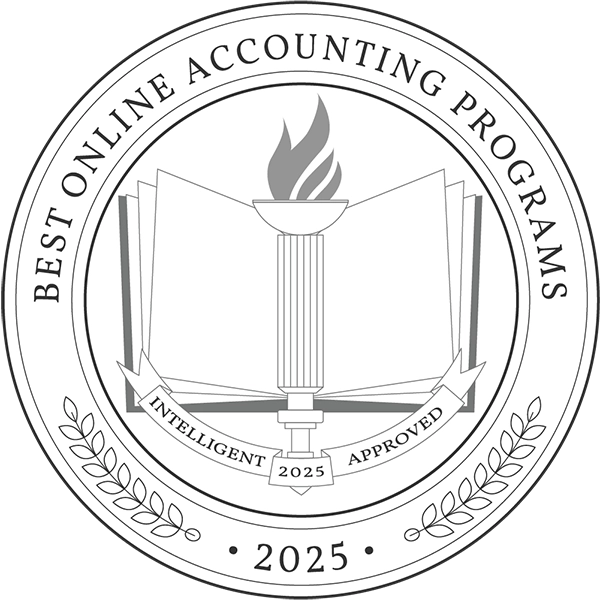 Best Online Accounting Programs badge