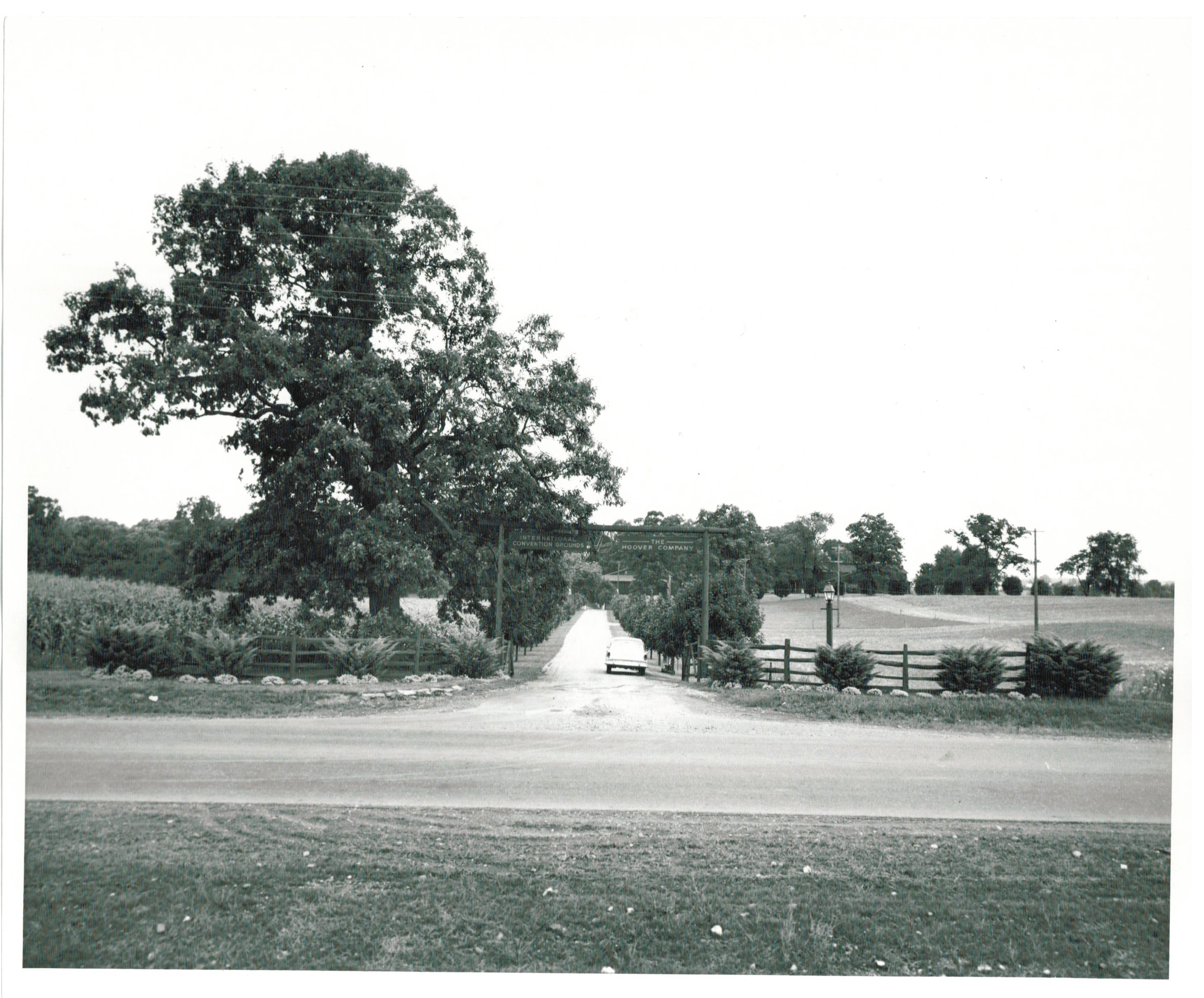 Hoover Camp Entrance, circa 1968