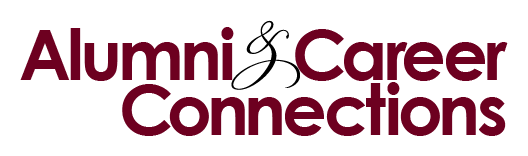 Alumni and Career Connections wordmark