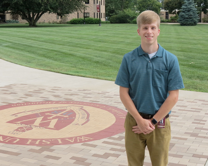 photo: Nick Foringer, Assistant Director of Undergraduate Admissions