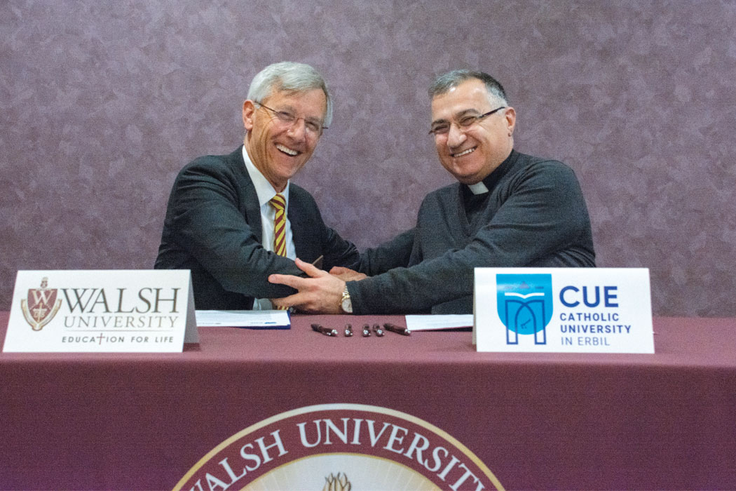 MOU Walsh University and Erbil Iraq