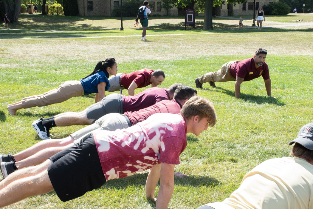 22 push-ups