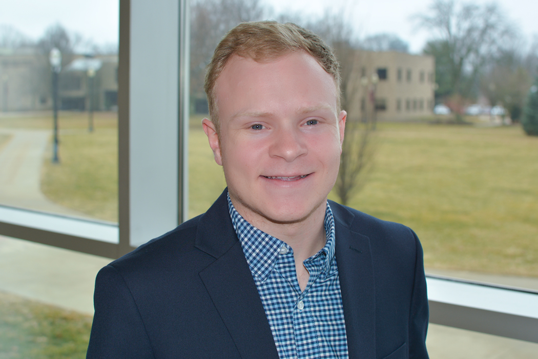 Zach Kinser, Walsh University Student